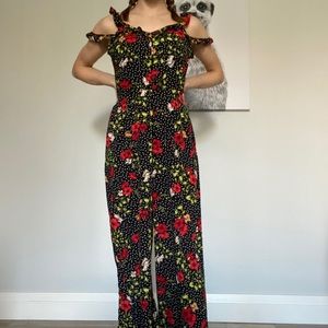 Floral Jumpsuit